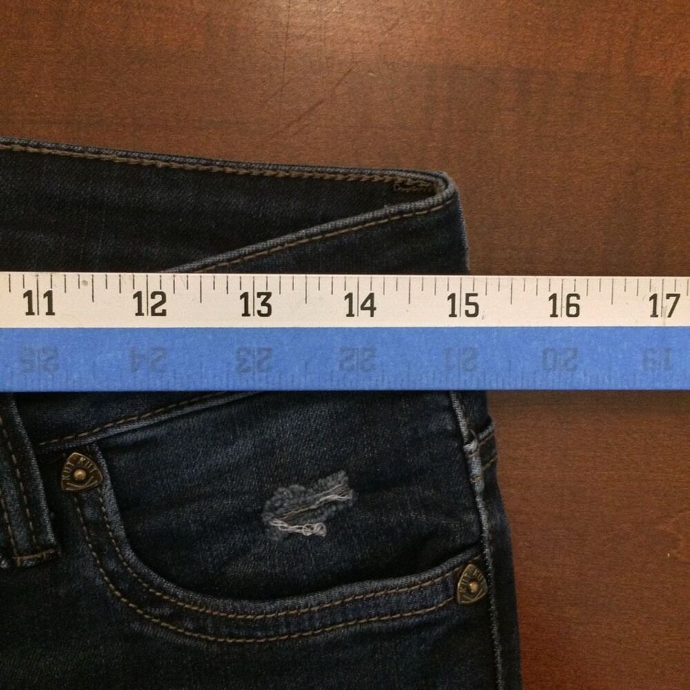 Kut Carlo ankle skinny blue jeans size 6 - Picture 5 of 13